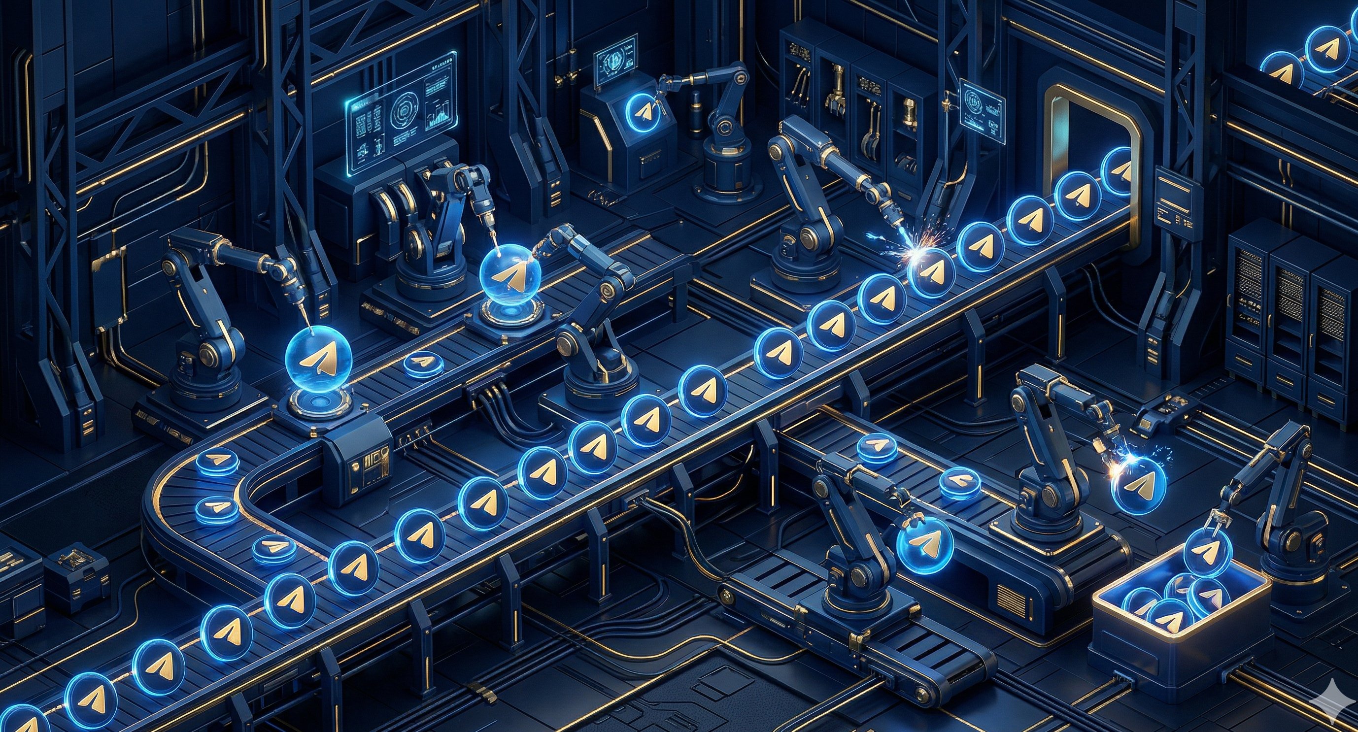 BotForge Factory — конвейер Telegram-ботов